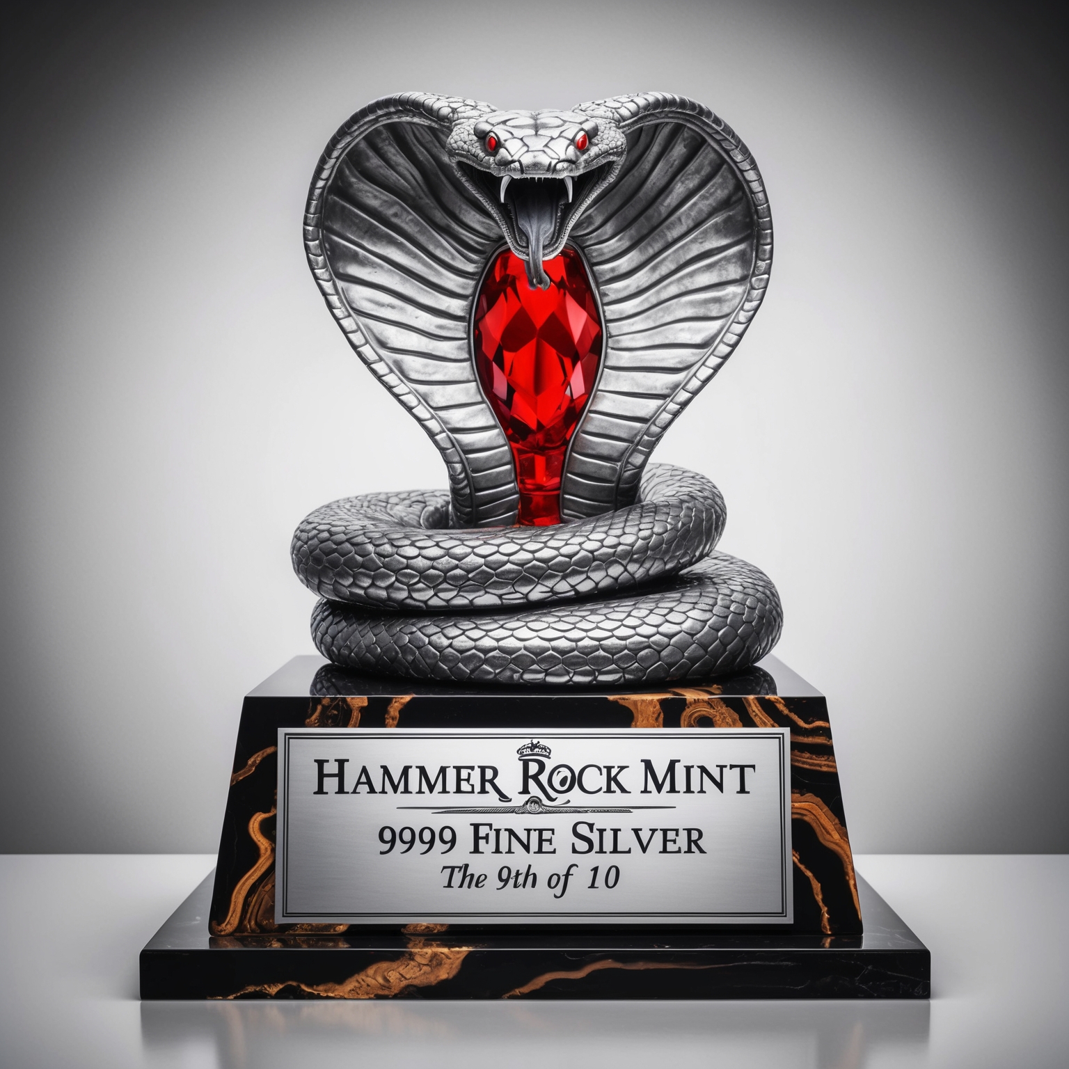 A_Silvenir_king_cobra-with_red_spinal_gem